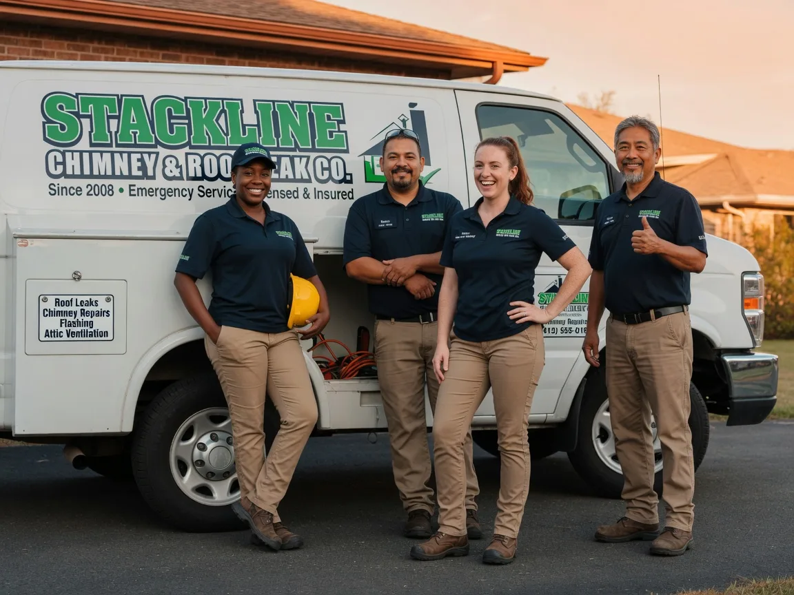 Chimney flashing repair company in Port Jefferson, OH